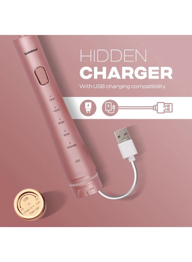 Sonic Power Electric Toothbrush - 31,000 strokes/min 5 Modes IPX7 Waterproof