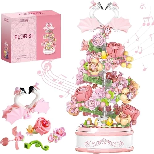 Flowers Music Box - 713PCS