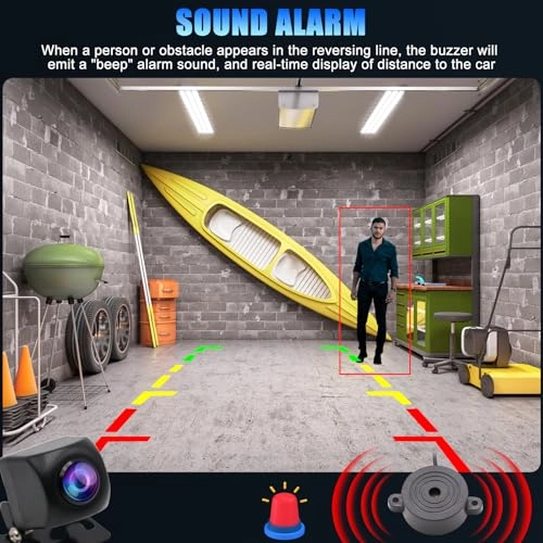 Car Reversing Camera - Night Vision 6M RCA 1080P