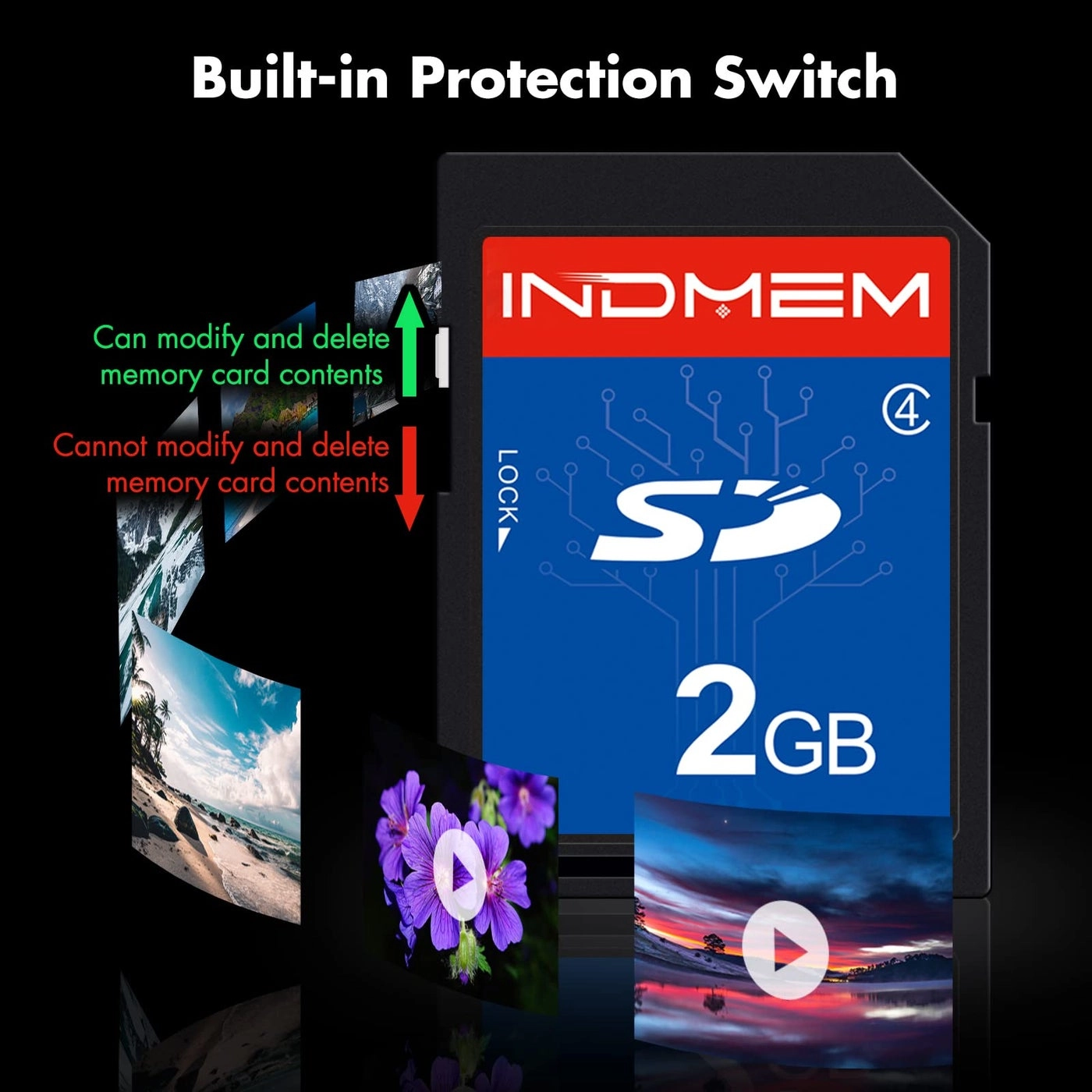 SD Card - 2GB Pack