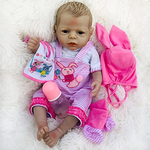 Reborn Baby Doll - 22 Inch Vinyl Girl Ages 3+