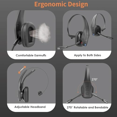 Single Ear BT Wireless Headset