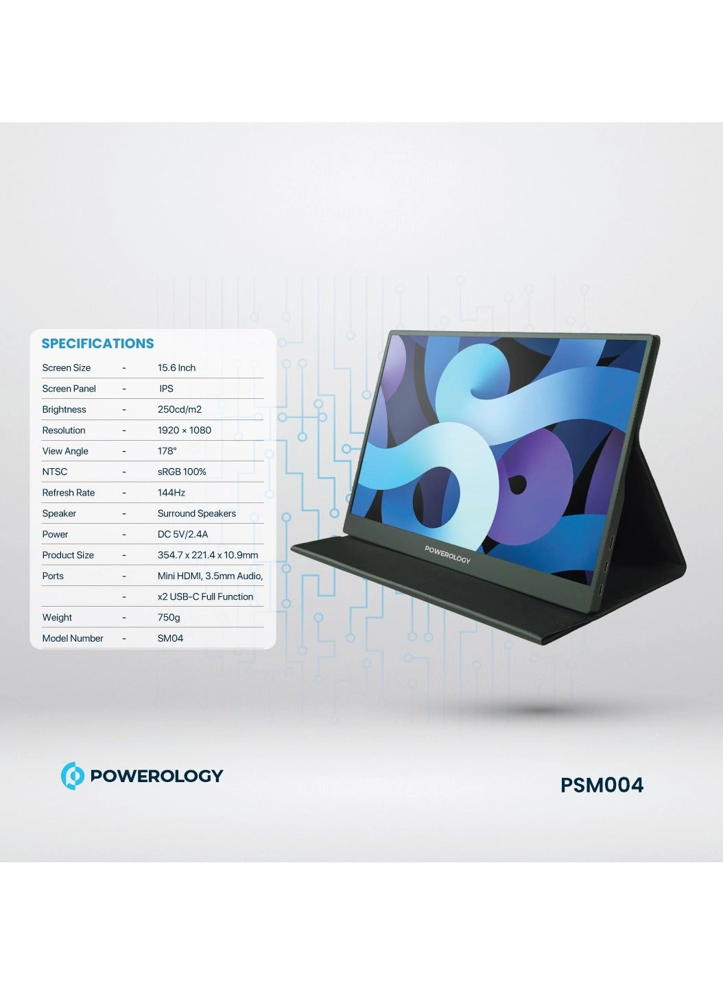 PSM004 - Full HD 15.6 Inch