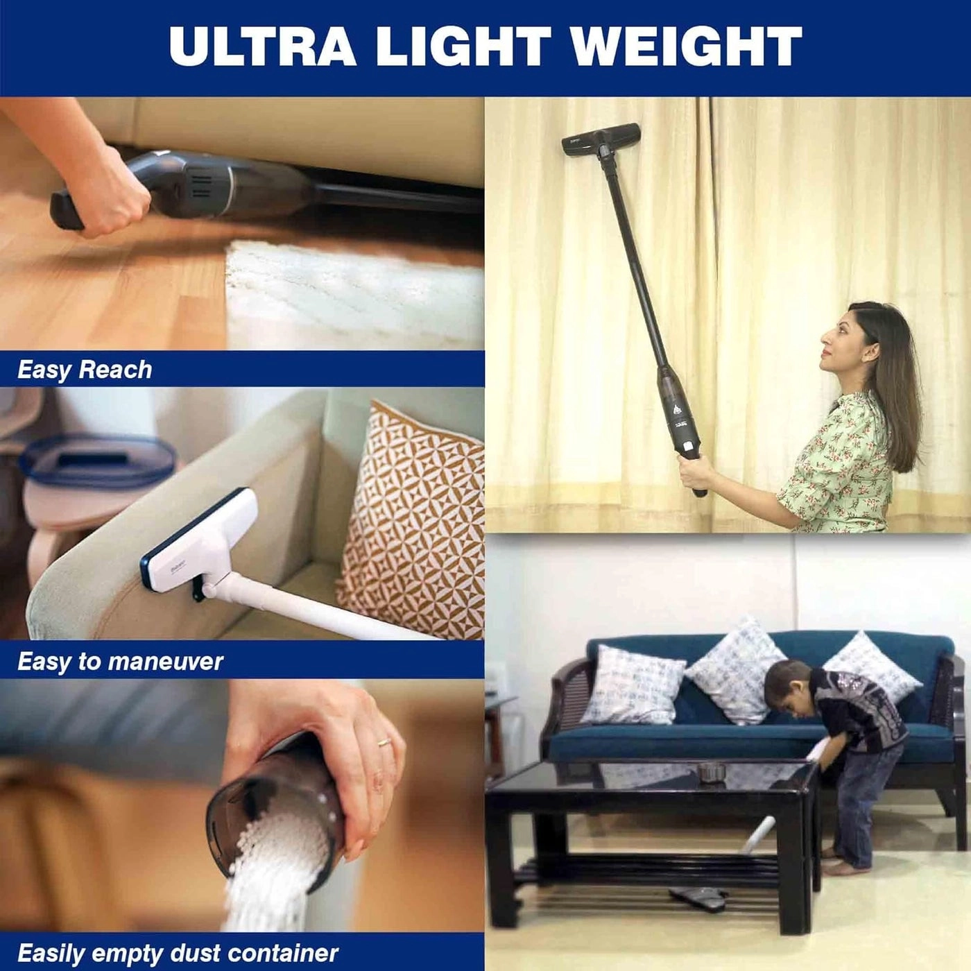 Tornado - Cordless 2in1 Black