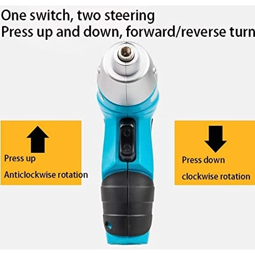Cordless Electric Screwdriver - 5N·M MAX Rechargeable USB Charging