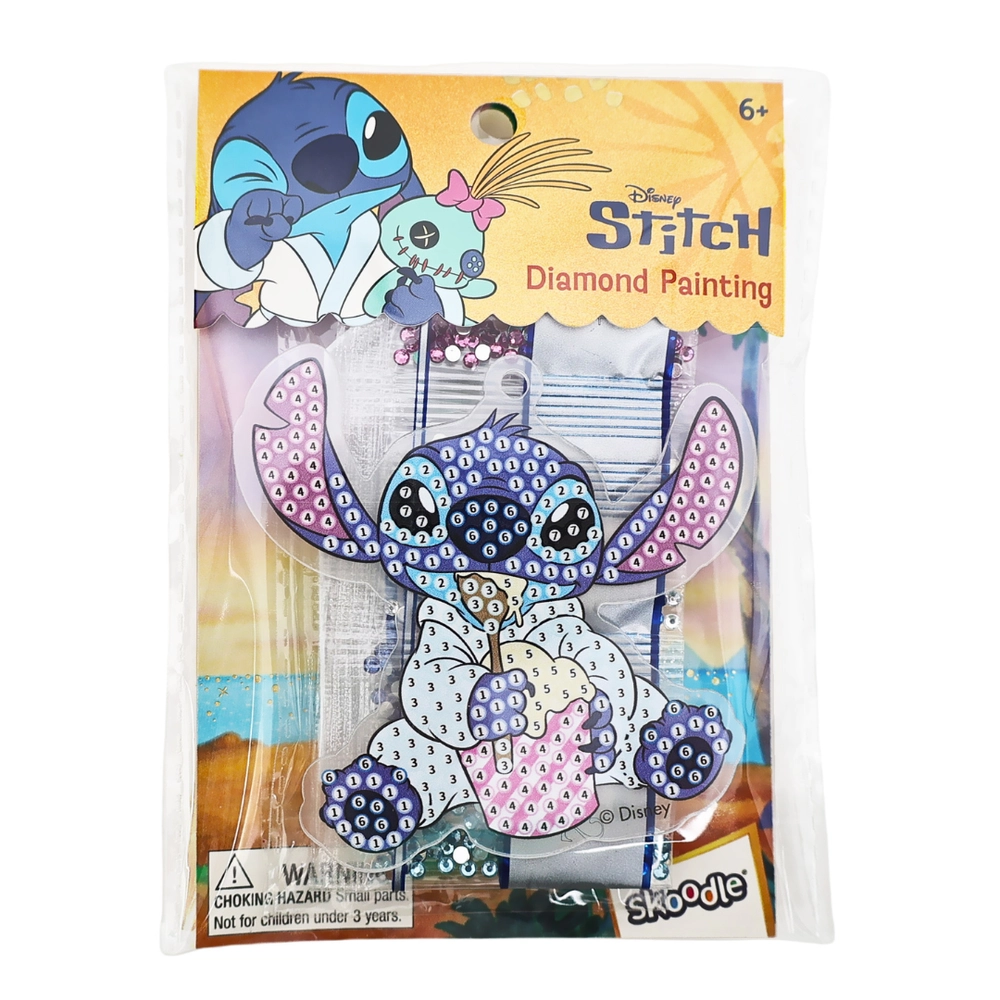 Diamond Painting Keychain Kit - Lilo & Stitch
