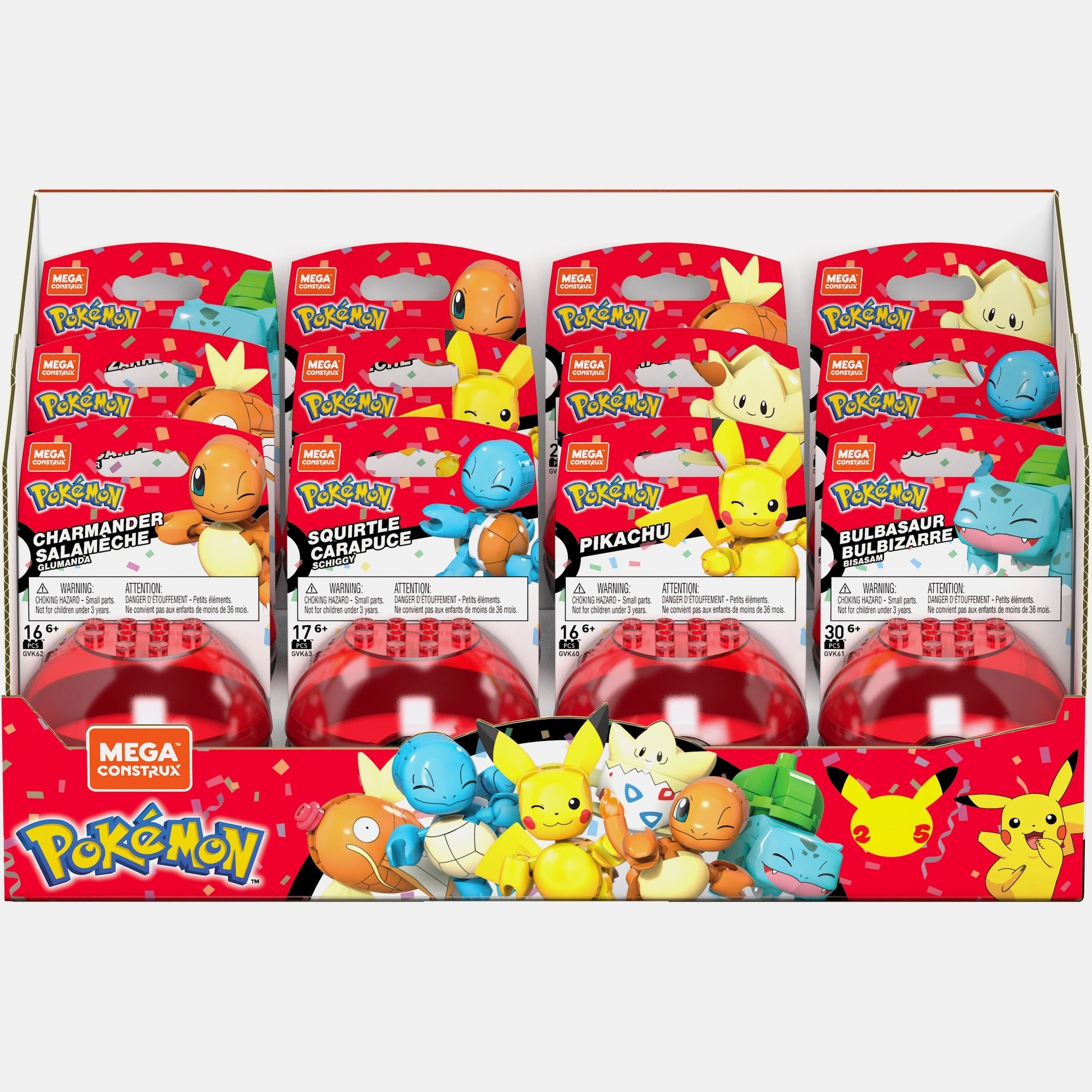 Pokémon Pokemon Mega Evergreen Poke Ball Assortment - Bulbasaur - 6 years+