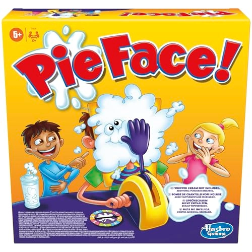 Pie Face - French, German 5 years and up