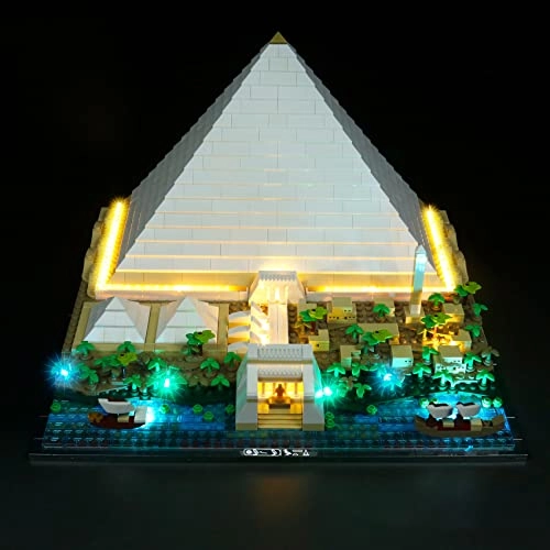LED Lighting Kit - Compatible with Lego 21058 Lights Only