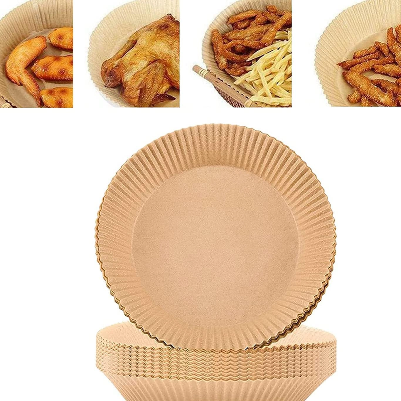 kunya Air Fryer Liner - Paper 50pc