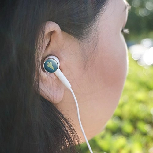 Cactus Succulent Desert Plant Wired Earbud