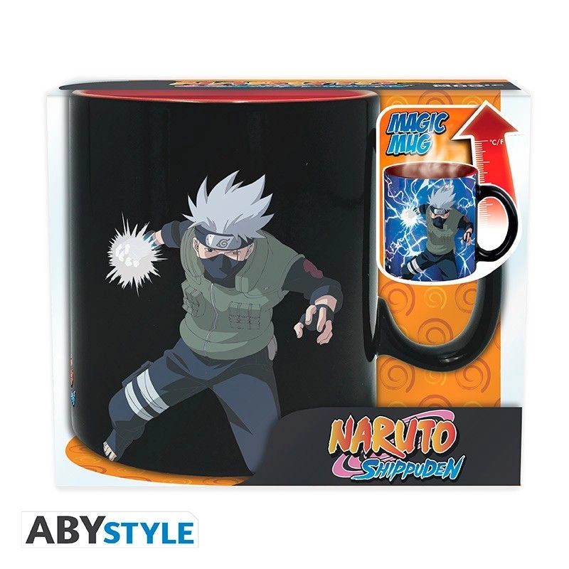 Naruto Shippuden Kakashi Itachi Mug - Heat Change - 460 ml