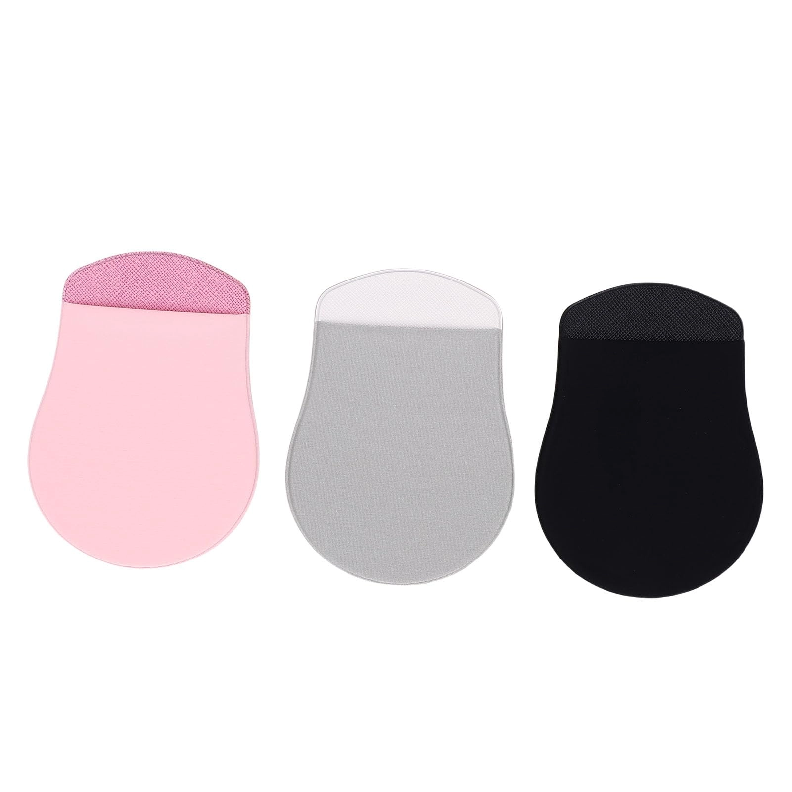 NOENNULL Universal Stick On Mouse Pouches - 3PCS Reusable Adhesive Slim Mouse Holder