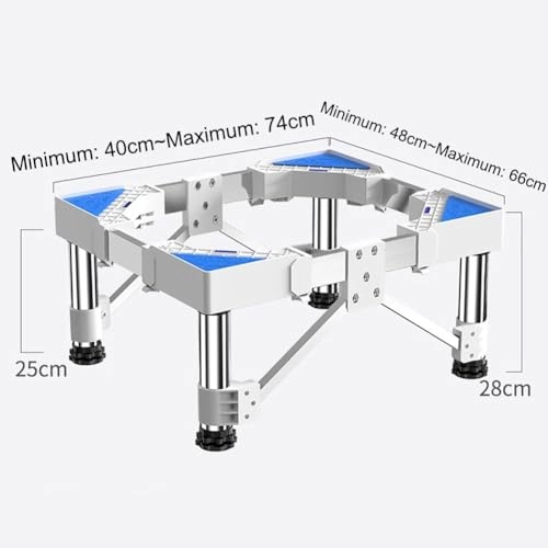 Washing Machine Base - Adjustable Height 32cm 300kg