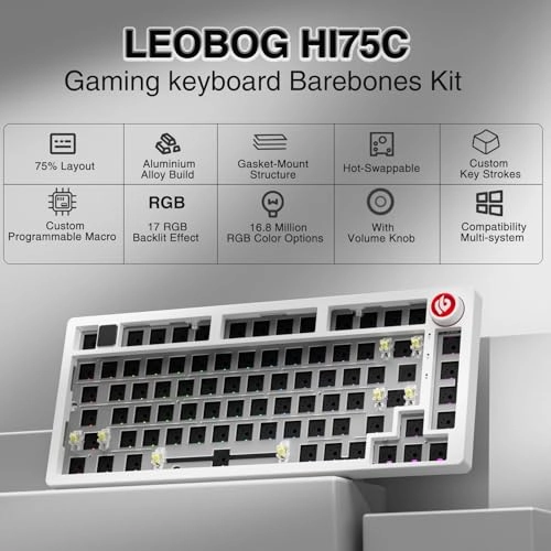 Hi75 - 75% Arrangement, 81-Key Layout Wired