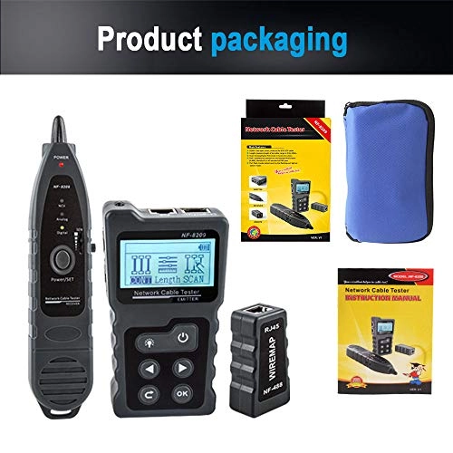 Network Cable Tester - RJ45 Measure Length