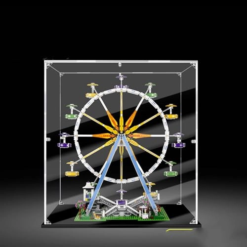 Acrylic Display Case for Lego 10247 - 63x58x41cm Transparent Dustproof