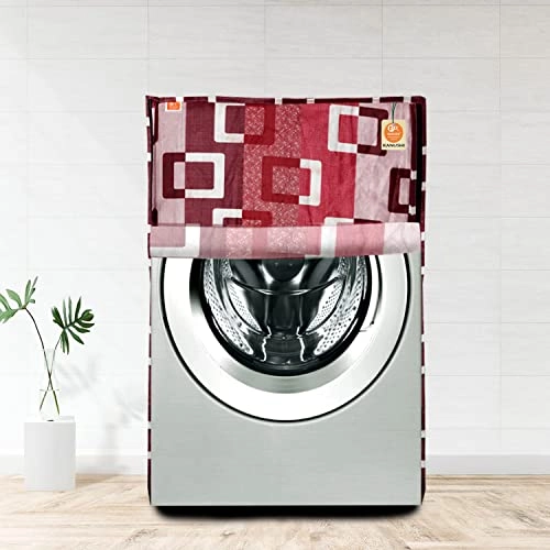 Front Load Washing Machine Cover - Washable Dustproof 23x23x33