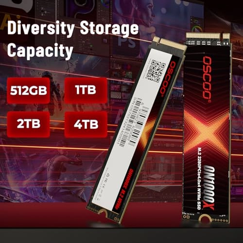 NVMe M.2 2280 SSD - 1TB M.2