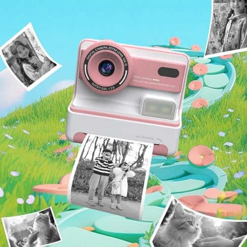 Kids Print Camera - 2.4inch 4800W 1080P