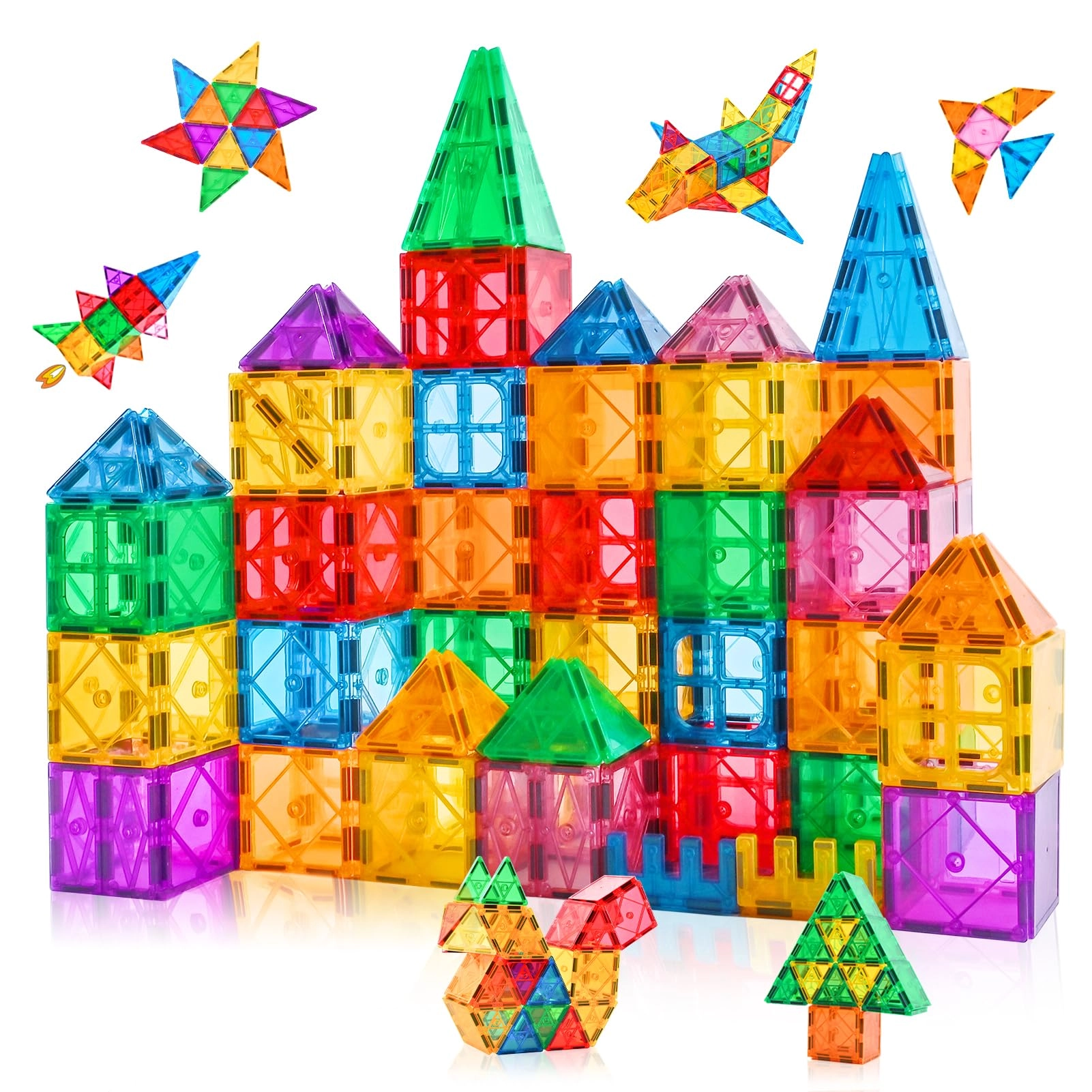 Katiago Magnetic Building Blocks - 64pcs