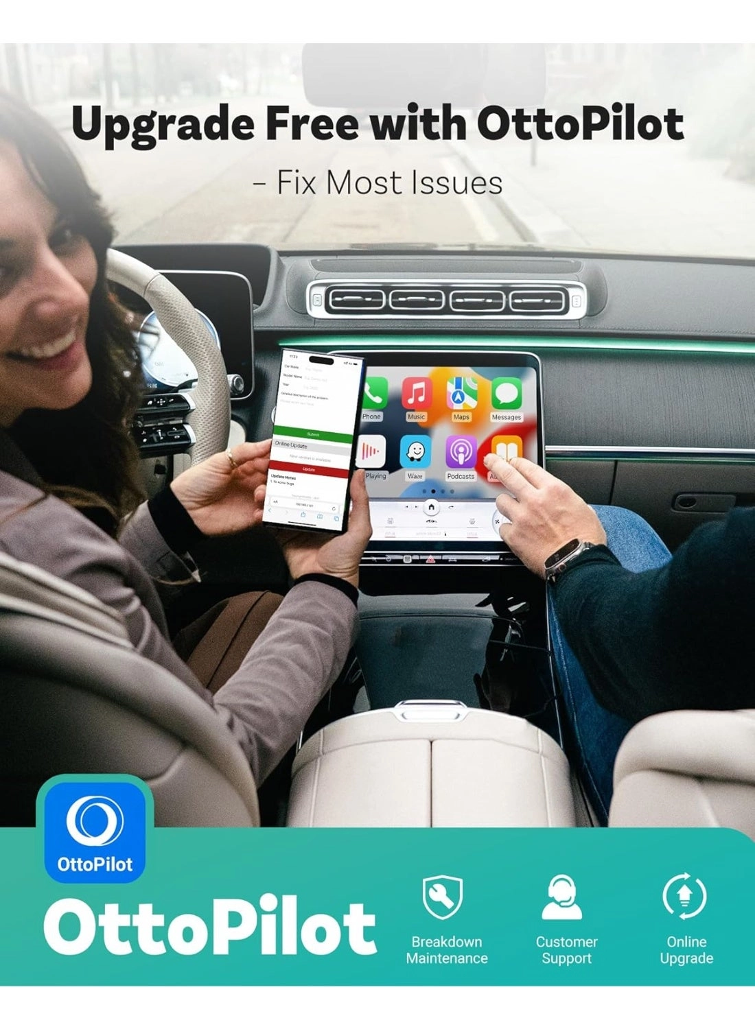 Mini 2025 - Wireless CarPlay Android Auto USB
