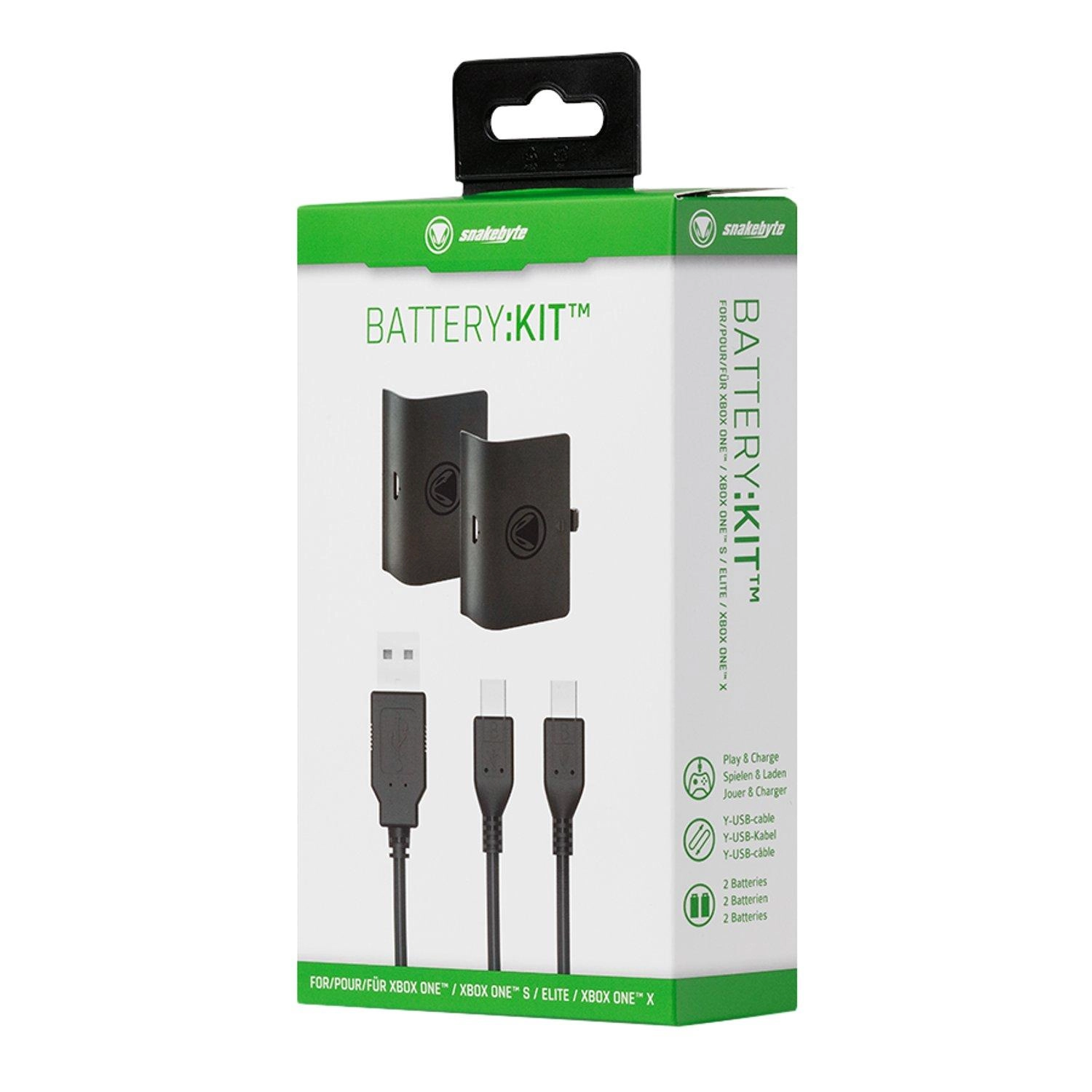 Snakebyte Xbox One Battery Kit - Xbox One, One S, One X and One Elite
