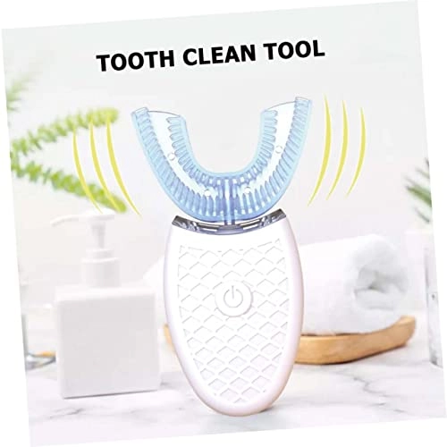 U Shaped Toothbrush - 500mAh USB White