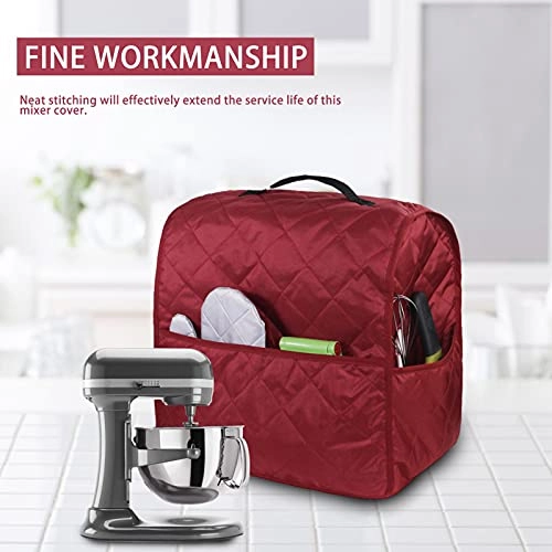 Stand Mixer Cover - Black Handle Multi Pockets