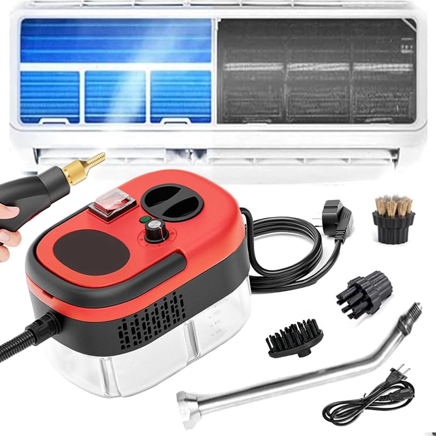 Steam Cleaner - 3BAR 1.2 Liters