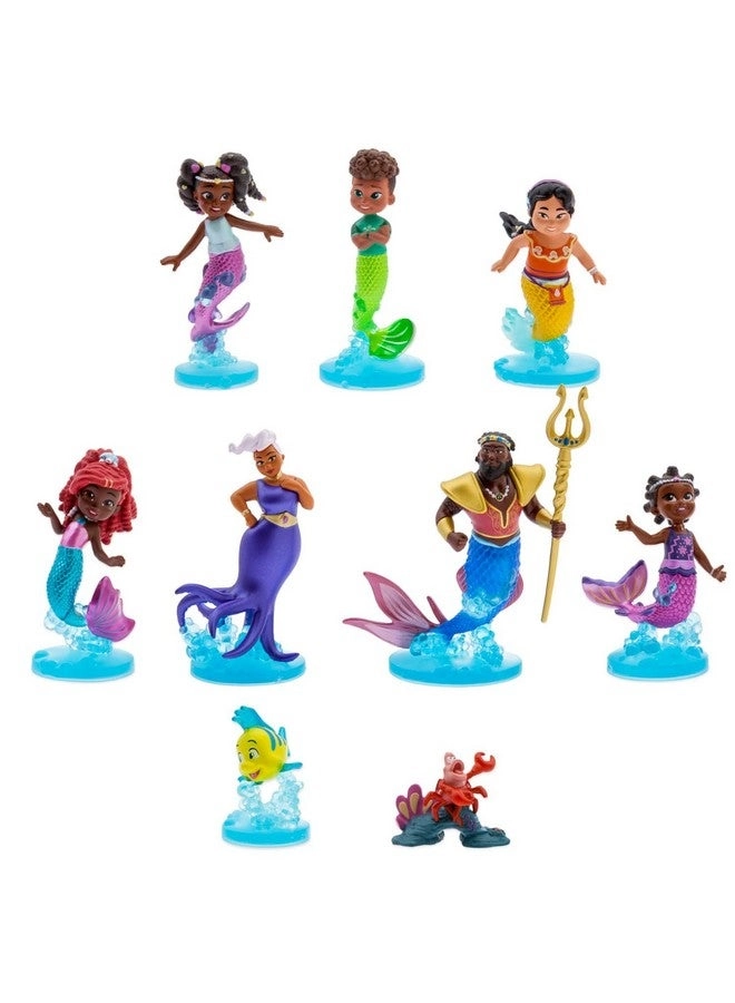 Disney Store Ariel + Triton + Ursula