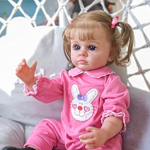 Reborn Baby Doll - 55 cm silicone vinyl
