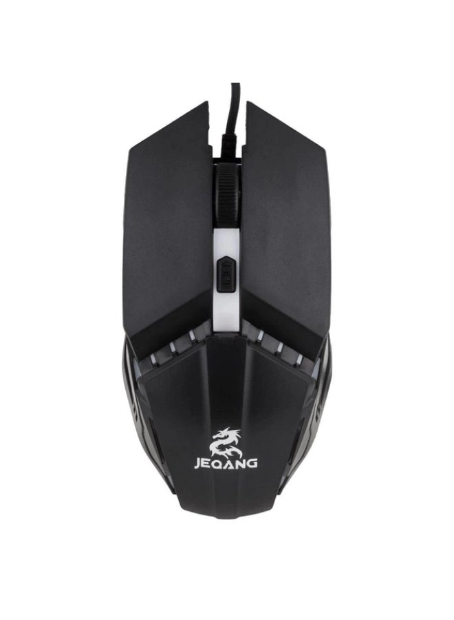 Full Size Backlit Wired Gaming Keyboard - Wired + Gaming Mouse