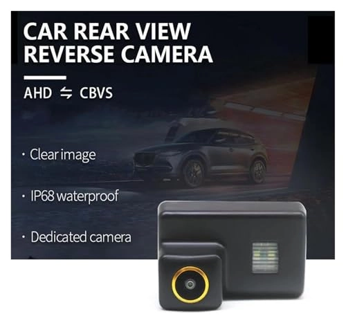 AHD 1080P Gold Lens Brake Light Rear View Reverse Camera - Night vision Wire 1080P