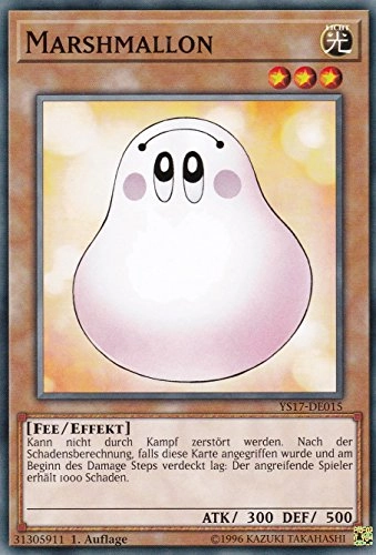 (Near Mint) Yugioh Marshmallon YS17-DE015 - German - Common Set