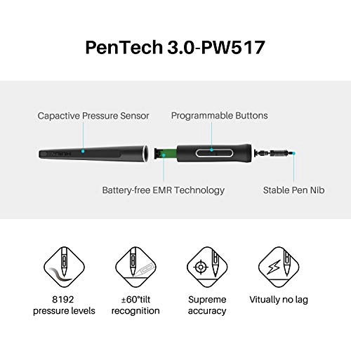 Kamvas 22 Plus - 476.64 x 268.11mm 8192 Levels