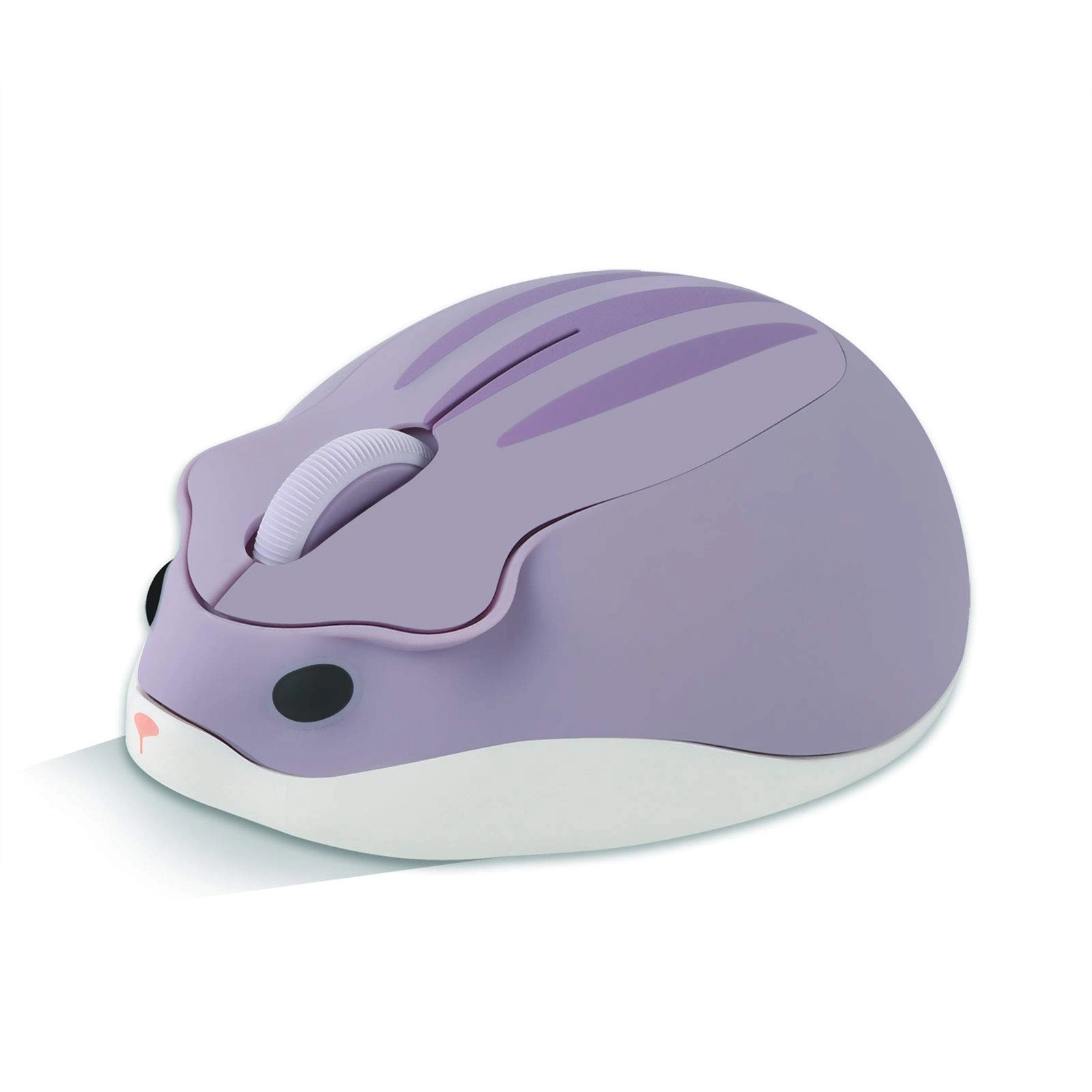 Cute Animal Hamster Shape Silent Mini Travel Mouse - Wireless