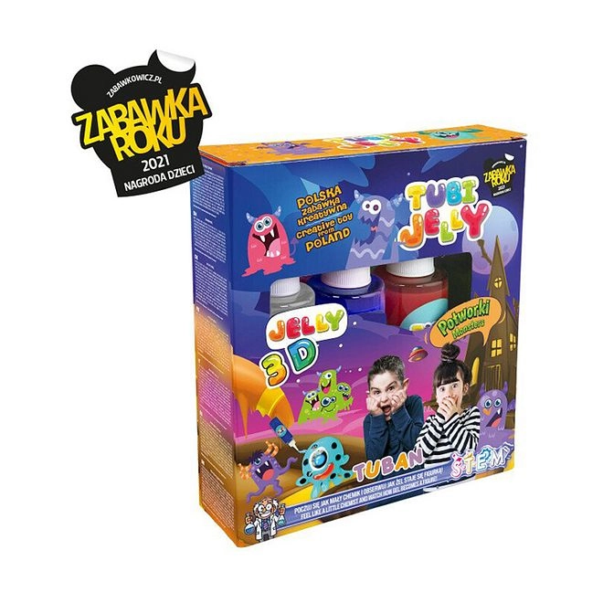 Tubi Jelly Set Monsters - 3+ years
