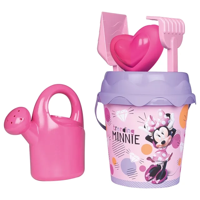 Smoby Minnie Sand Bucket Set - Watering Can Pink
