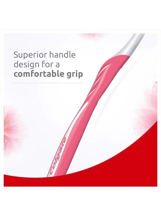 Gentle Sensitive Toothbrush - ultra soft multicolour 4-Piece Pack