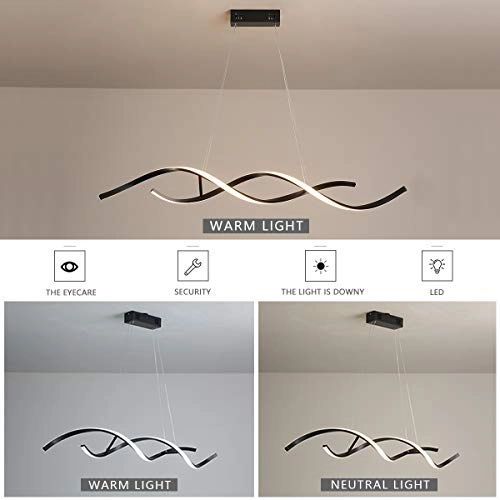 Modern Chandelier - 3000K-6000K Dimmable