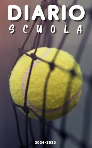 Independently published Diario scuola 2024 2025 Tennis - Pianificatore giornaliero Copertina Sport
