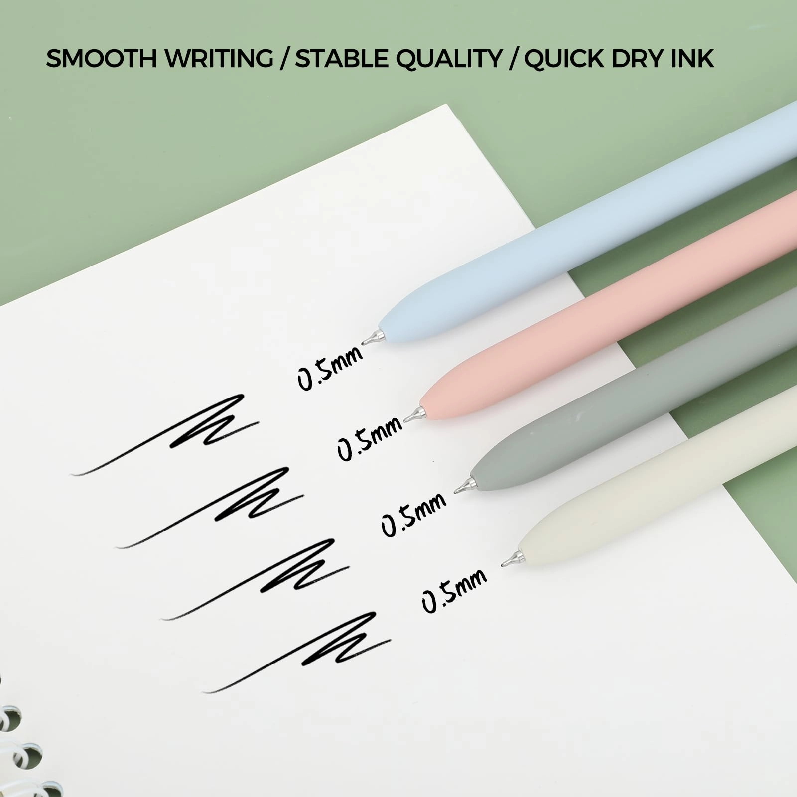 Cute Cat Pens - 4 Pcs 0.5mm