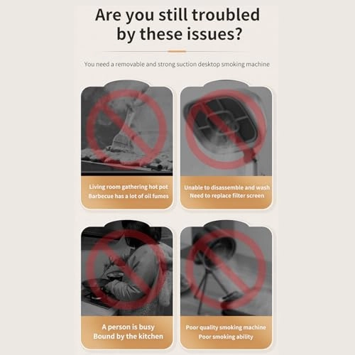 Portable Kitchen Hood - Negative Ion 2 Speed