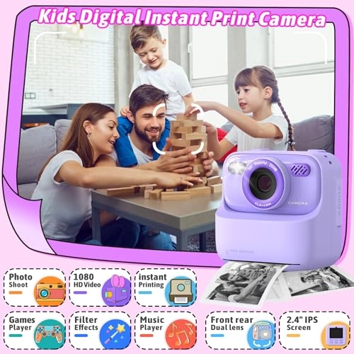 Instant Print Camera - 32GB White