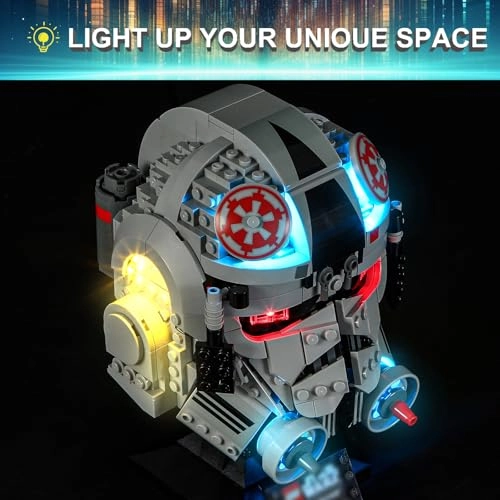 LED Light Kit for LEGO at-at Driver Helmet 75429