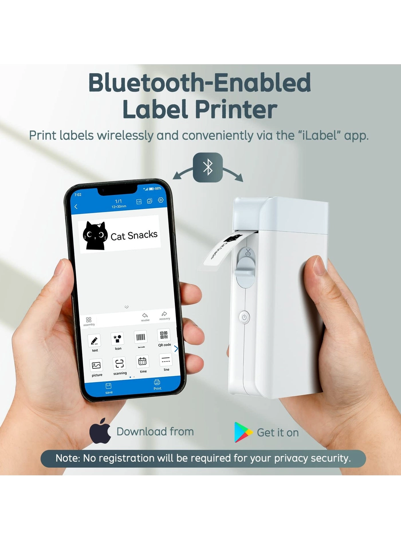 WP9510A - Thermal Printing 40mm