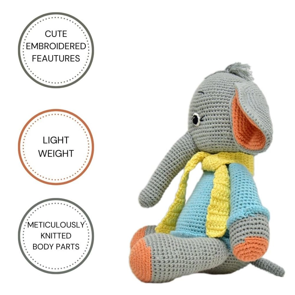 Dusty The Elephant - 32 cm Plush