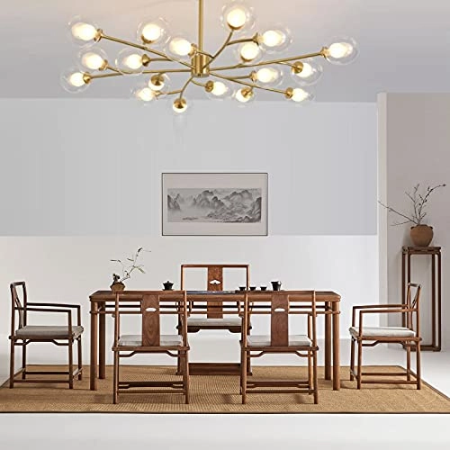 Magic Bean Molecule Chandelier