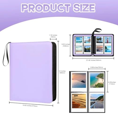 Polaroid I-Type 256 Pockets PU Photo Album